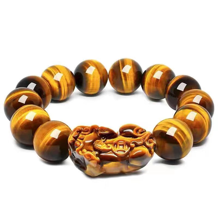 Tiger Eyes Pixiu Bracelet: Attract Wealth and Prosperity