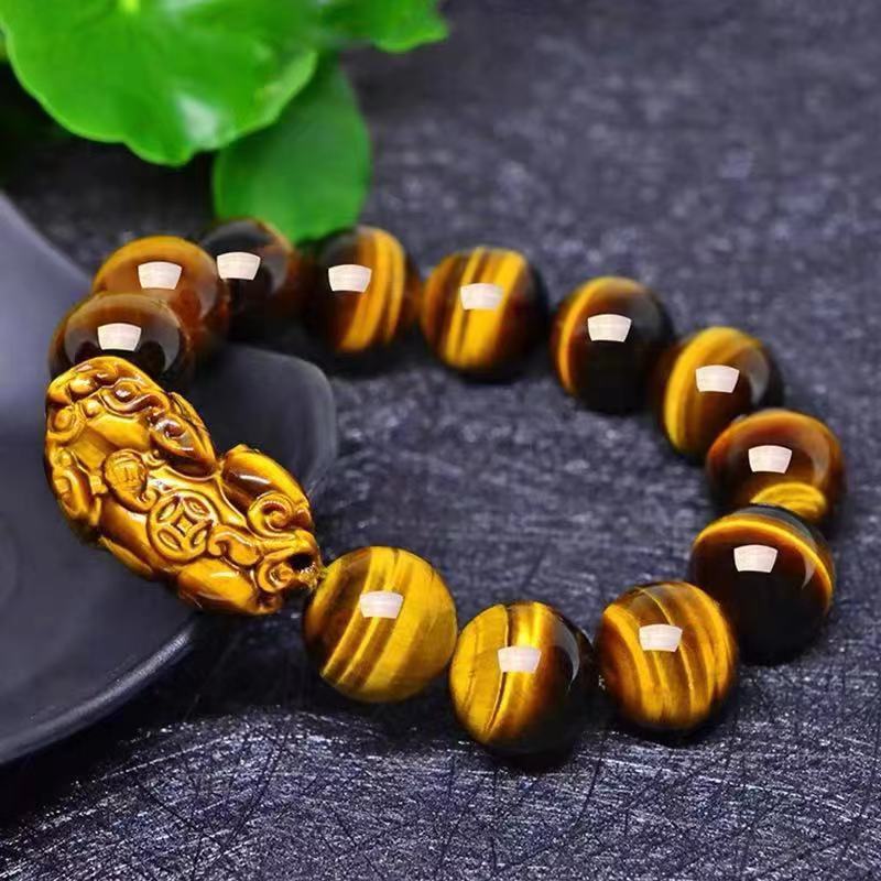 Tiger Eyes Pixiu Bracelet: Attract Wealth and Prosperity