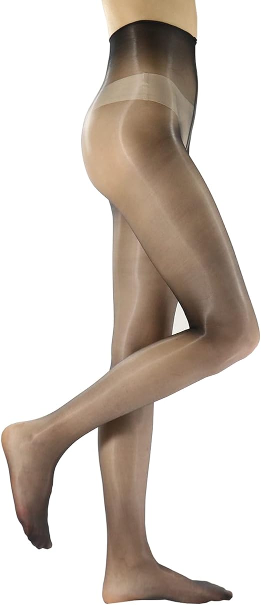 Lulu's Oily Pantyhose 0D Ultra-thin Shiny No Side Stockings