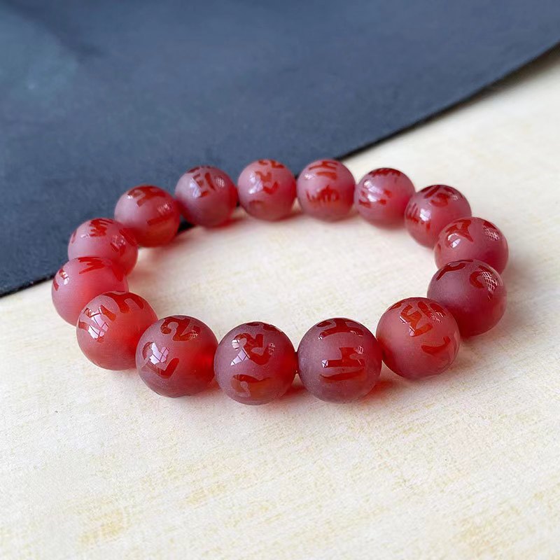 Carnelian Agate Stone Fengshui Bracelet