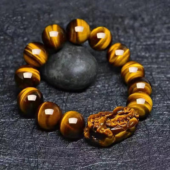  Tiger Eyes Pixiu Bracelet: Attract Wealth and Prosperity